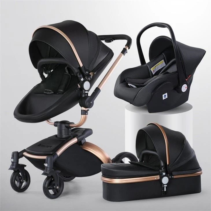 Egg Shape Aluminum Baby Stroller